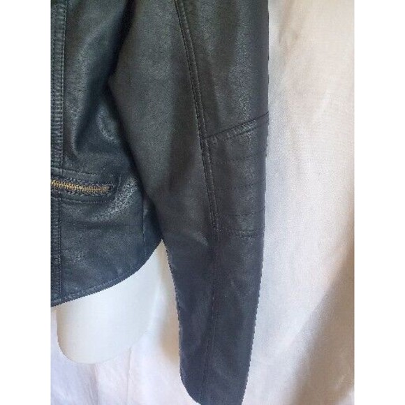 David's Bridal faux leather just married jacket - Picture 5 of 11